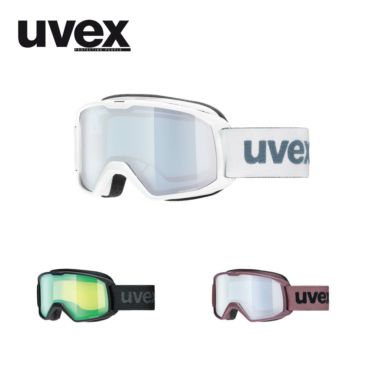 UVEX �E�x�b�N�X �X�L�[�S�[�O�� ���f�B�[�X �W���j�A��2026��550640 / uvex elemnt FM  �����߃T�C�Y ���{���K�i