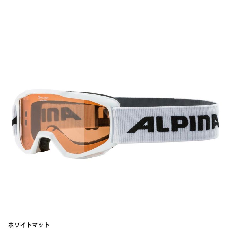 ALPINA アルピナ スキーゴーグル ジュニア キッズ＜2026＞A7268.4