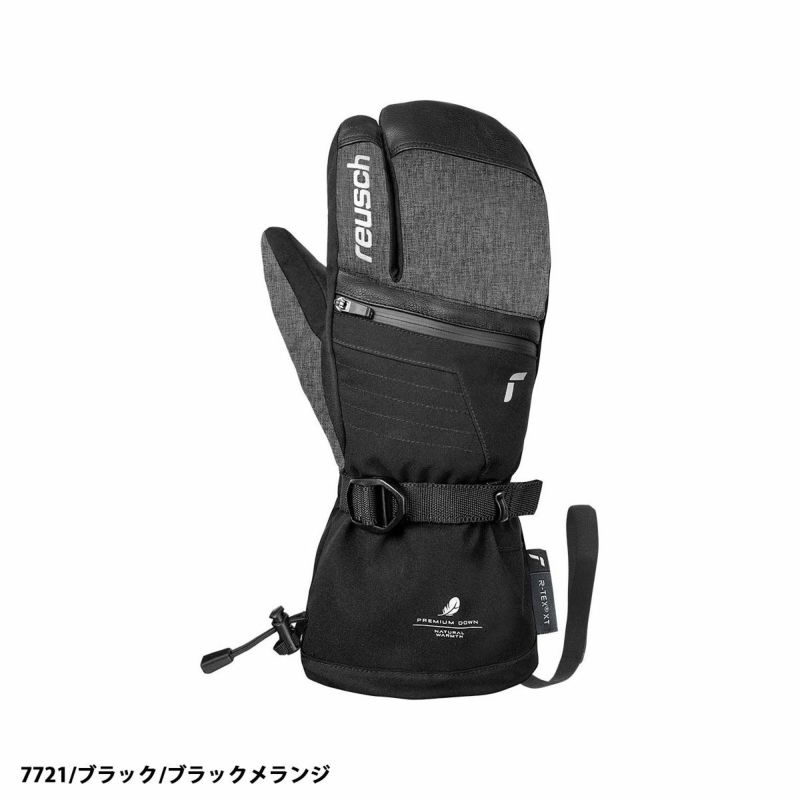 reusch RL ブラック スキーグローブ　RE LOBSTER reusch（ロイシュ） スキーグローブ REUSCH LANDO R-TEX XT LOBSTER