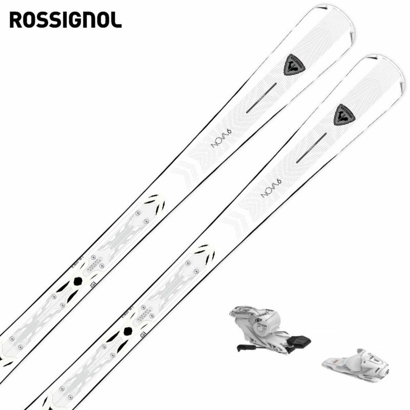 ROSSIGNOL ���V�j���[�� �X�L�[�� ���f�B�[�X ��2026�� NOVA 6 / RAOPX03 + XPRESS W 11 GW [FCNDW03] �v���[�g/�r���f�B���O �Z�b�g ��t����