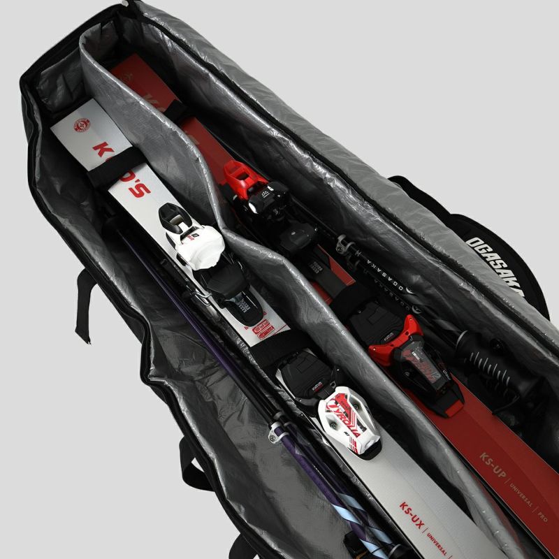 OGASAKA オガサカ スキー バッグ・ケース 2台用 コマ有 メンズ