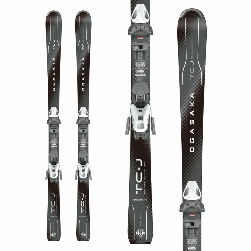OGASAKA オガサカ スキー板 キッズ ジュニア＜2026＞TC-J + JRS7.5 GW