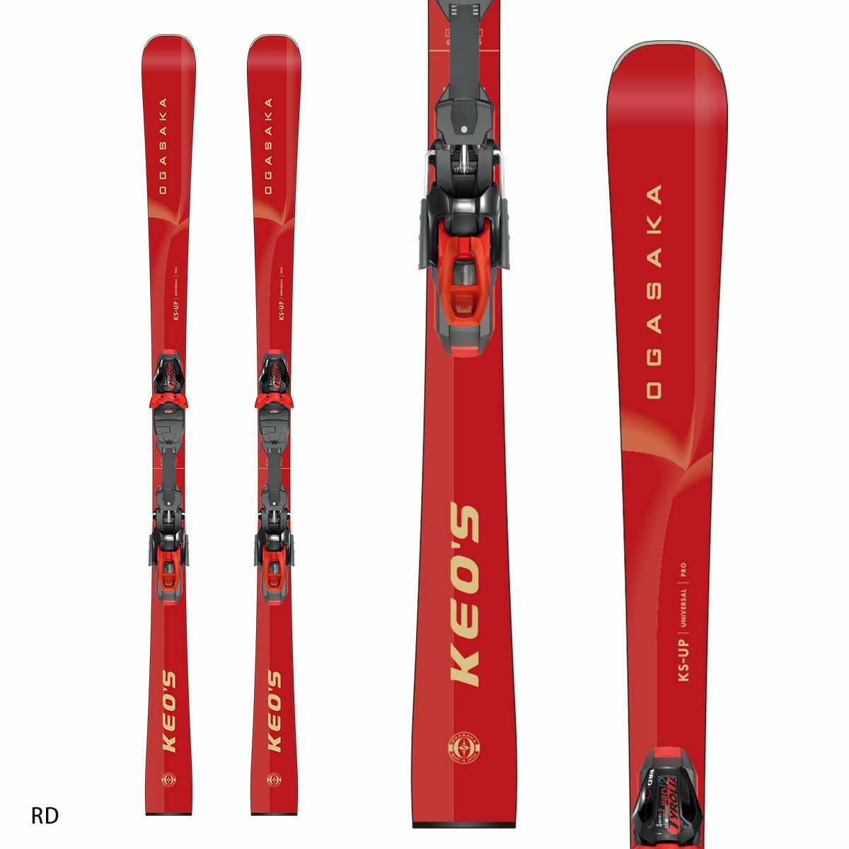 オガサカ ケオッズ KS-AP/RD チロリアPRD12 GW付き160cmオガサカ Keo