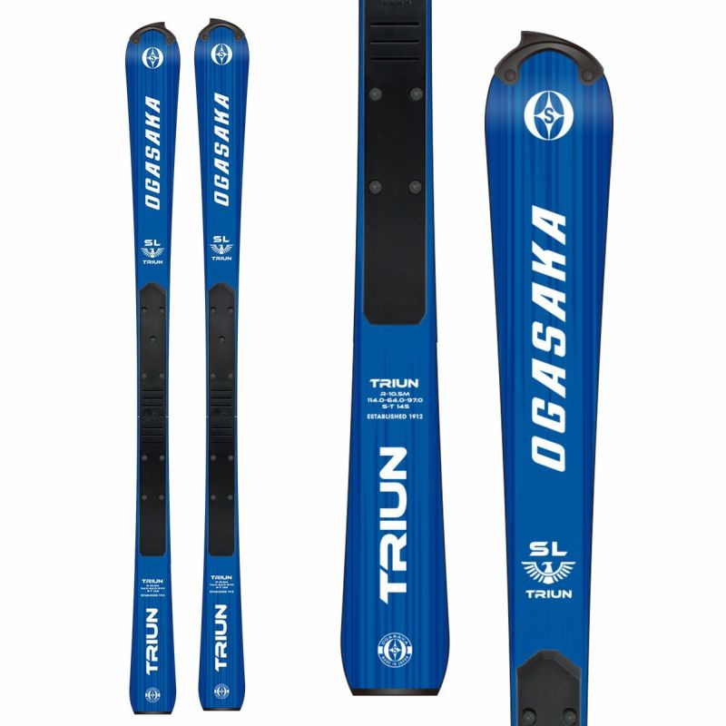 OGASAKA TRIUN SL トライアン 140cm ジュニア スキー板 OGASAKAオガサカ TRIUNトライアン スキー 板 SL ジュニア OGASAKA