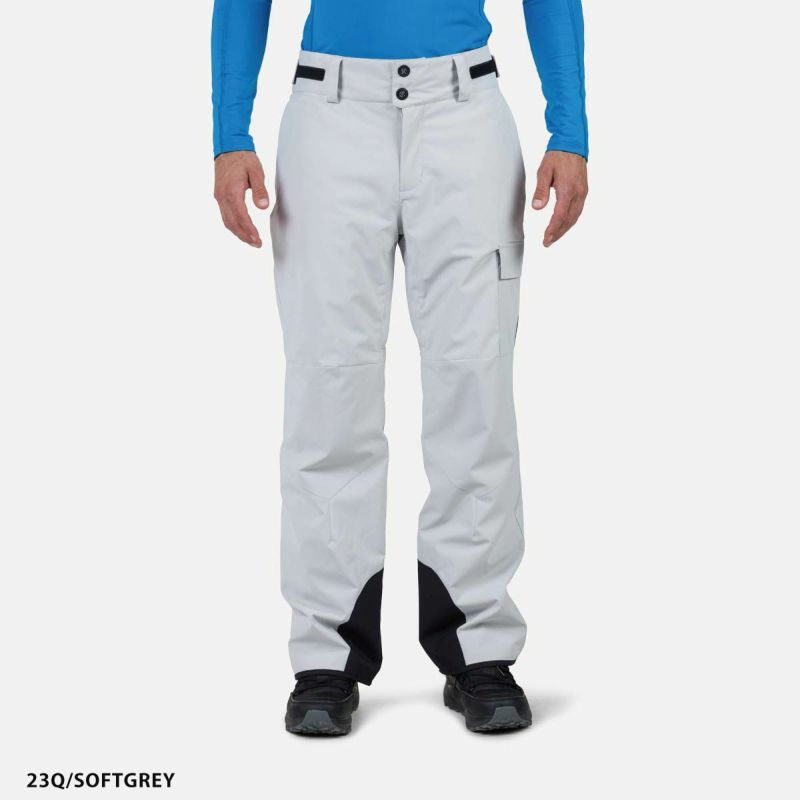 ROSSIGNOL ジャケット 灰 & パンツ 白 ④ ROSSIGNOL ロシニョール