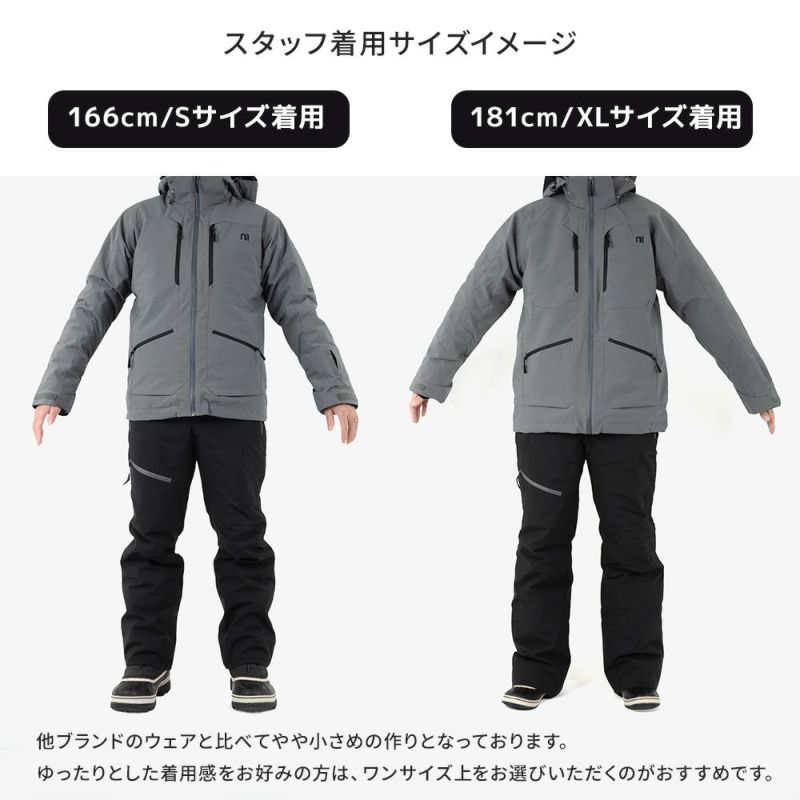 スキーウェア メンズ 上下セット ハイブランドと同工場で安心の品質 耐