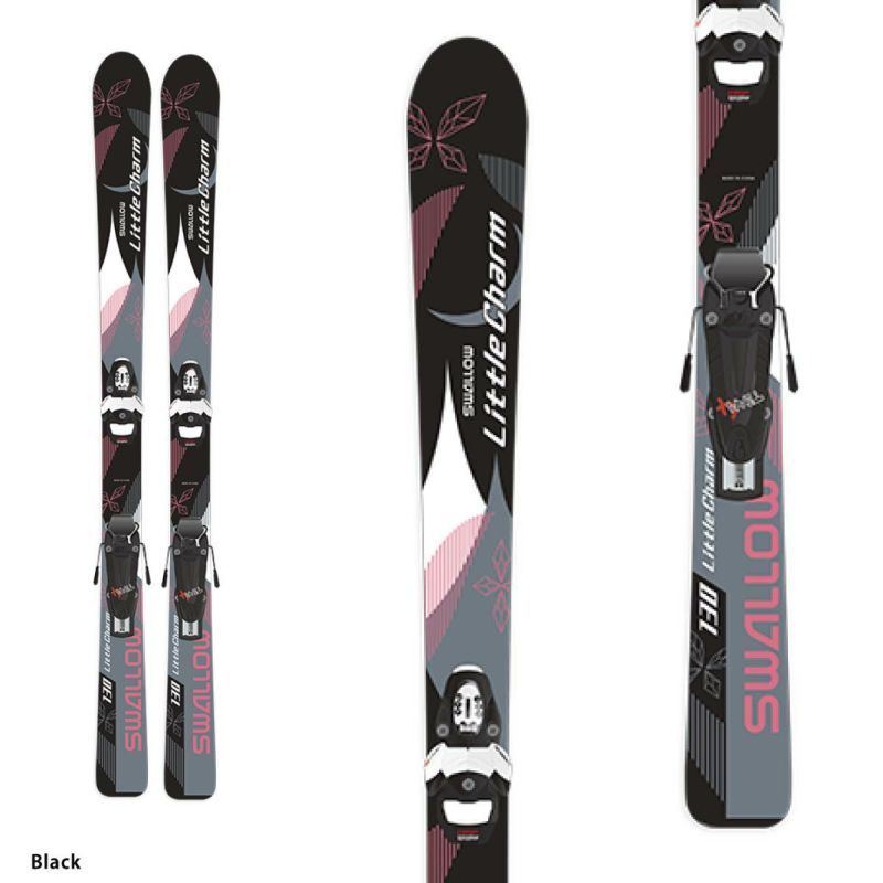 SWALLOW スワロー スキー板 キッズ ジュニア ＜2026＞ LITTLECHARM