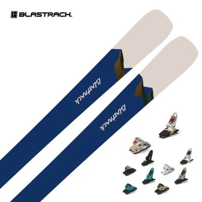 BLASTRACK エリキサークルーズ スキー板 青 バインディング付き