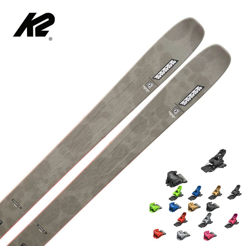 K2 スキー板 女性用153cm 調整可能ビンディング付き K2 スキー板 女性用153cm 調整可能ビンディング付き