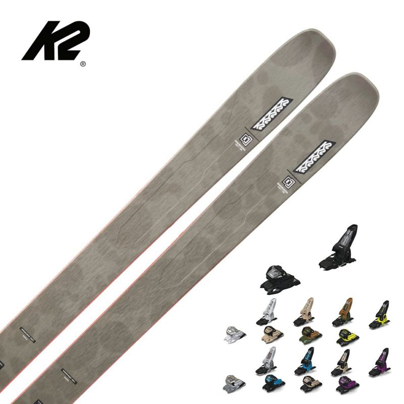 K2 �P�[�c�[ �X�L�[�� �����Y ���f�B�[�X��2026��MINDBENDER 108Ti [KS250947] + �}�[�J�[ GRIFFON 13 �r���f�B���O �Z�b�g ��t����