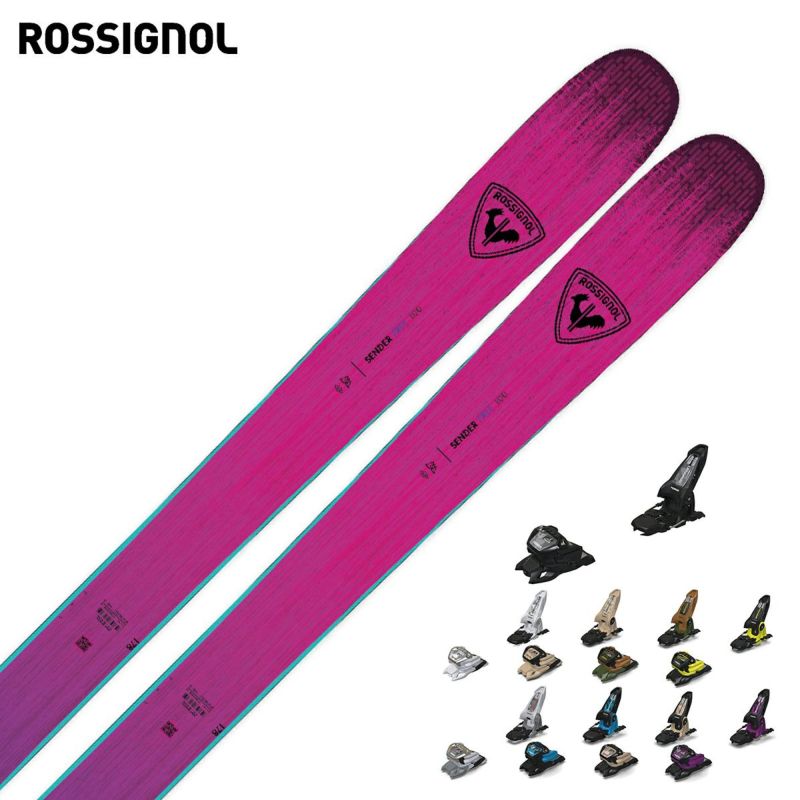 ROSSIGNOL ���V�j���[�� �X�L�[�� �����Y ���f�B�[�X ��2026�� SENDER FREE 100 / RAOMS01 �Z���_�[ �t���[100 + �}�[�J�[ GRIFFON 13 �r���f�B���O �Z�b�g ��t����
