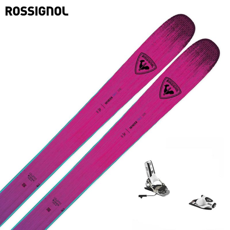 ROSSIGNOL ���V�j���[�� �X�L�[�� �����Y ���f�B�[�X ��2026�� SENDER FREE 100 / RAOMS01 �Z���_�[ �t���[100 + ���b�N PIVOT 2.0 11 GW �r���f�B���O �Z�b�g ��t����