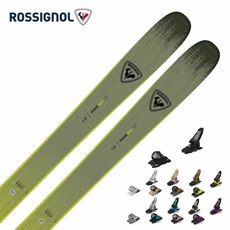ROSSIGNOL Vj[ XL[ Y fB[X 2025 SENDER SOUL 102 / RANMR01 + }[J[ GRIFFON 13 rfBO Zbg t