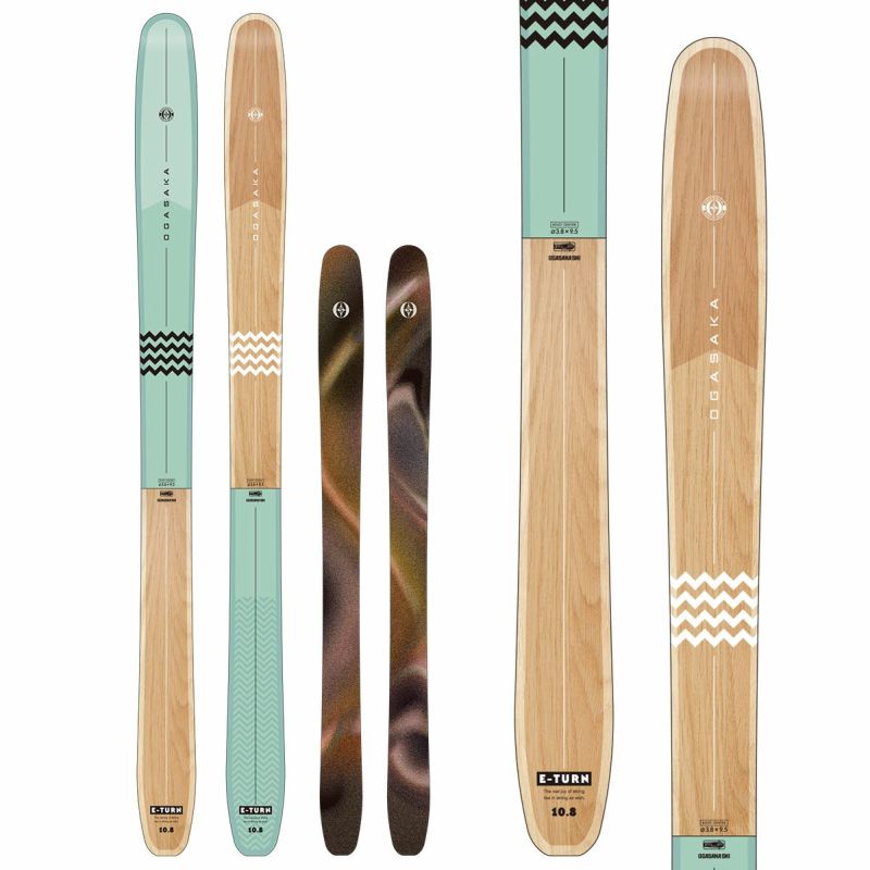 OGASAKA オガサカ スキー板 メンズ レディース＜2026＞E-TURN