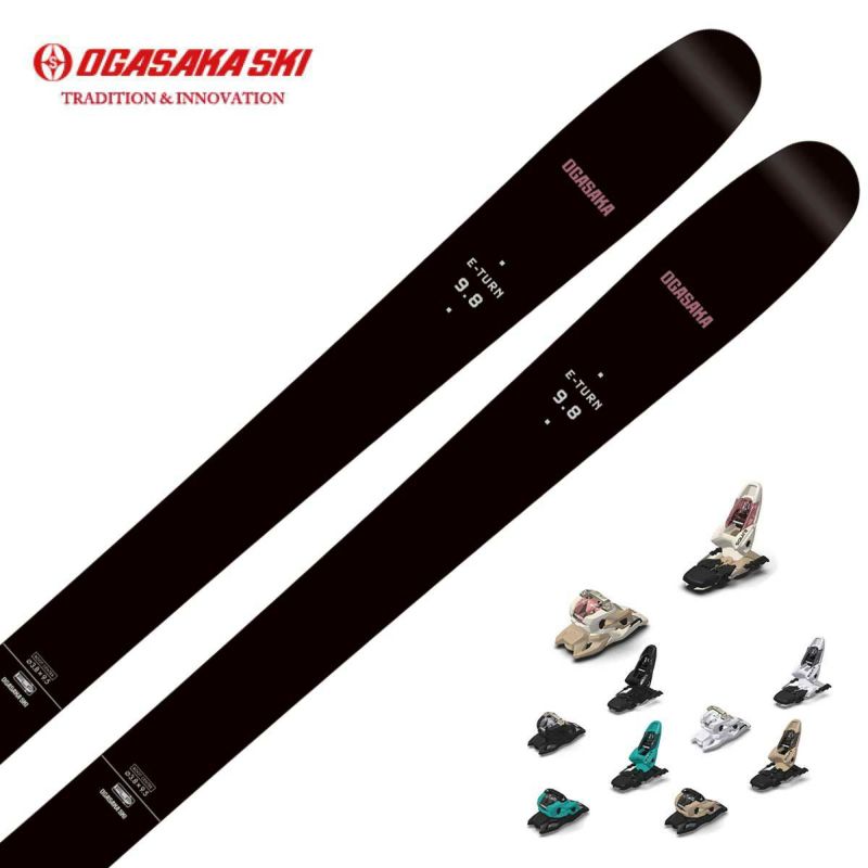 日本製　美品　ジュニア　子供　スキー　ビンディング付　OGASAKA オガサカ 再値下げ】OGASAKA J2 120 24-25 オガサカ スキー ジュニア