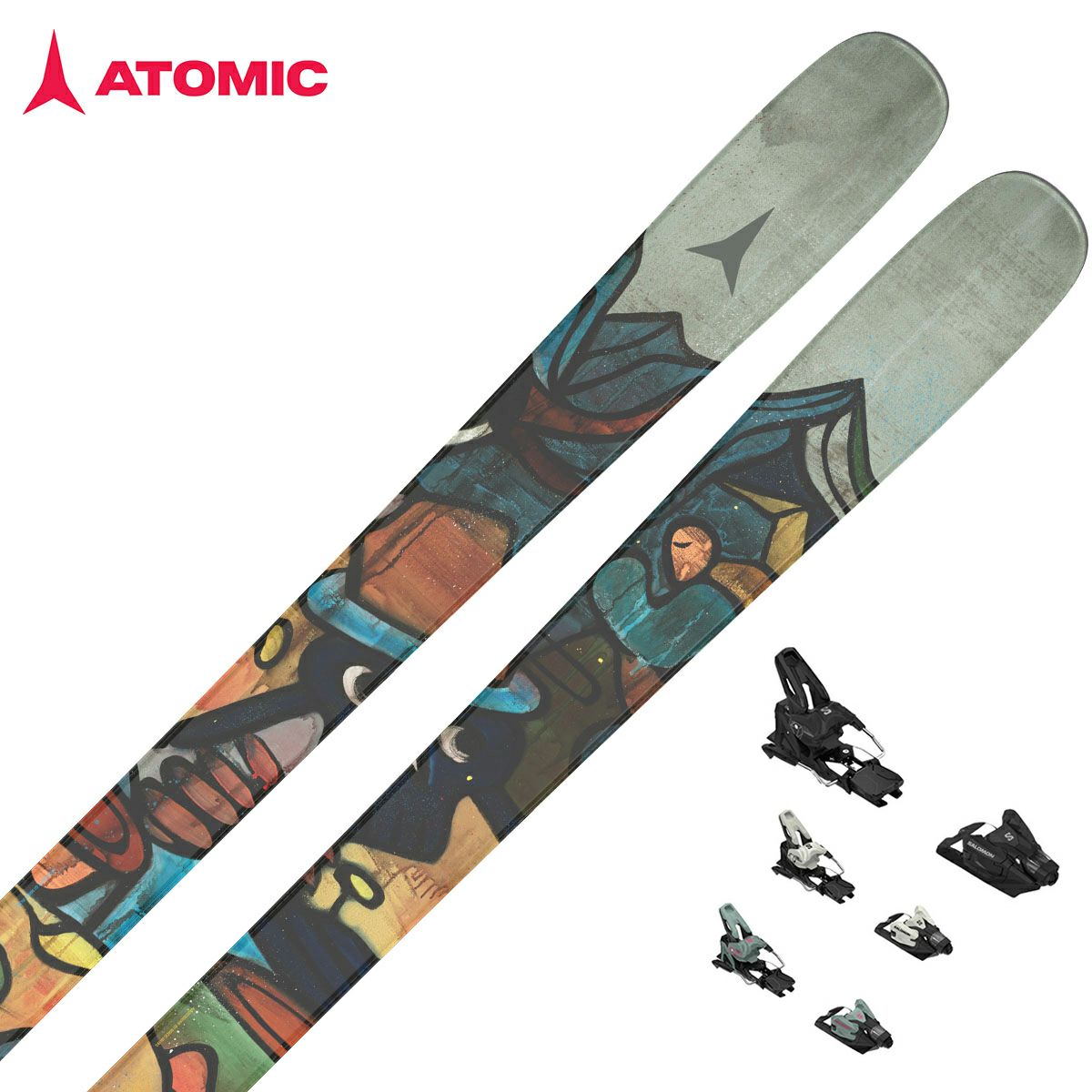 ATOMIC �A�g�~�b�N �X�L�[�� �����Y ���f�B�[�X��2026��Bent 85 / [ AA0030698 ] + �T������ STRIVE 14 GW �r���f�B���O �Z�b�g ��t����