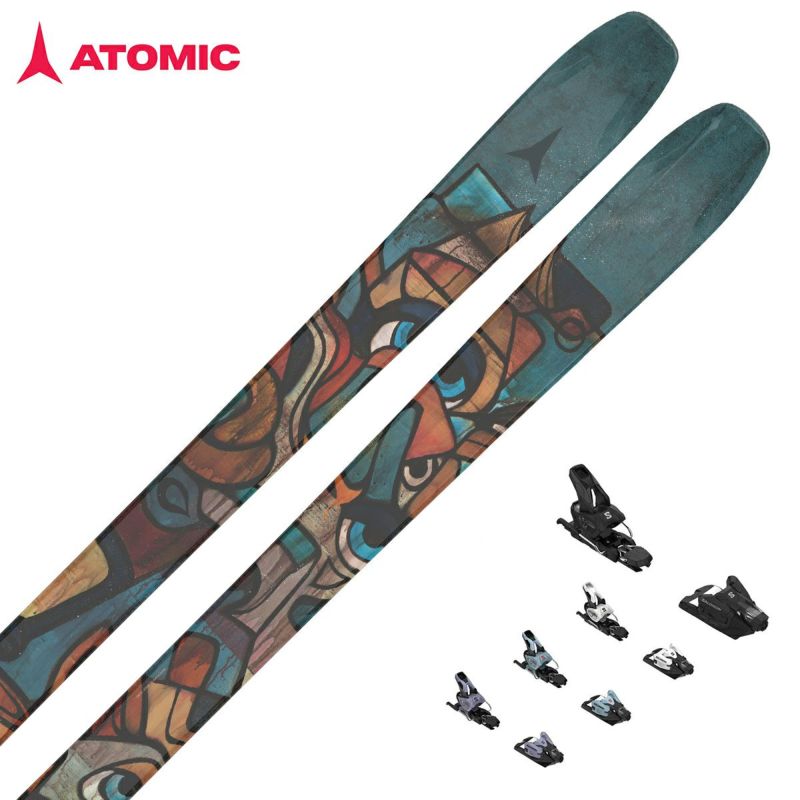 Atomic スキーセット ブーツ、ストック付き