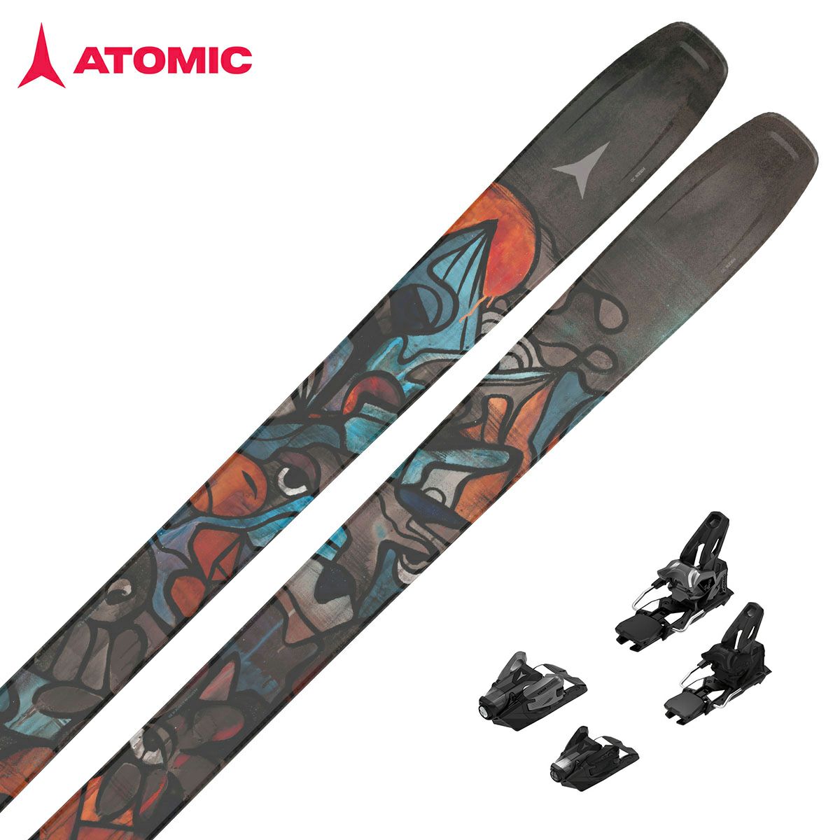 ATOMIC �A�g�~�b�N �X�L�[�� �����Y ���f�B�[�X��2026��Bent 100 / [ AA0030694 ] + �A�g�~�b�N STRIVE 14 GW �r���f�B���O �Z�b�g ��t����