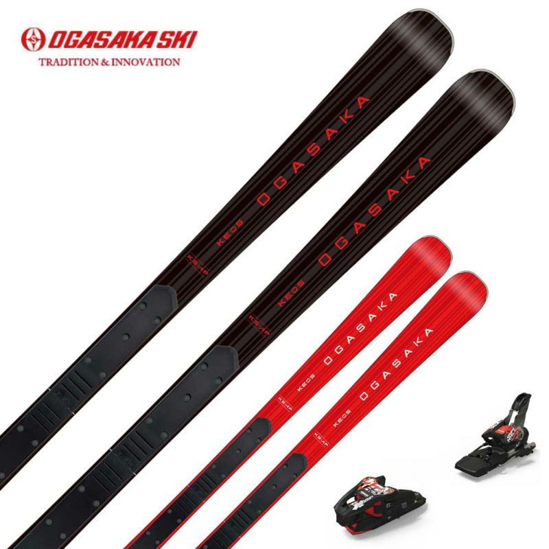 OGASAKA �I�K�T�J �X�L�[�� �����Y ���f�B�[�X��2026��KEO'S �k�P�I�b�Y�l KS-AP BK/RD + FM585 + �}�[�J�[ XCOMP 12 �r���f�B���O �Z�b�g ��t����