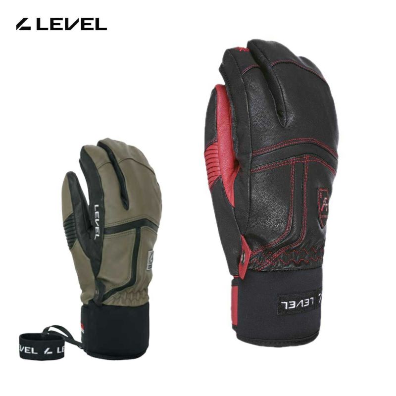 LEVEL ���x�� �X�L�[�O���[�u 2026 2064UT / OFF PISTE LEATHER TRIGGER ���{���K�i