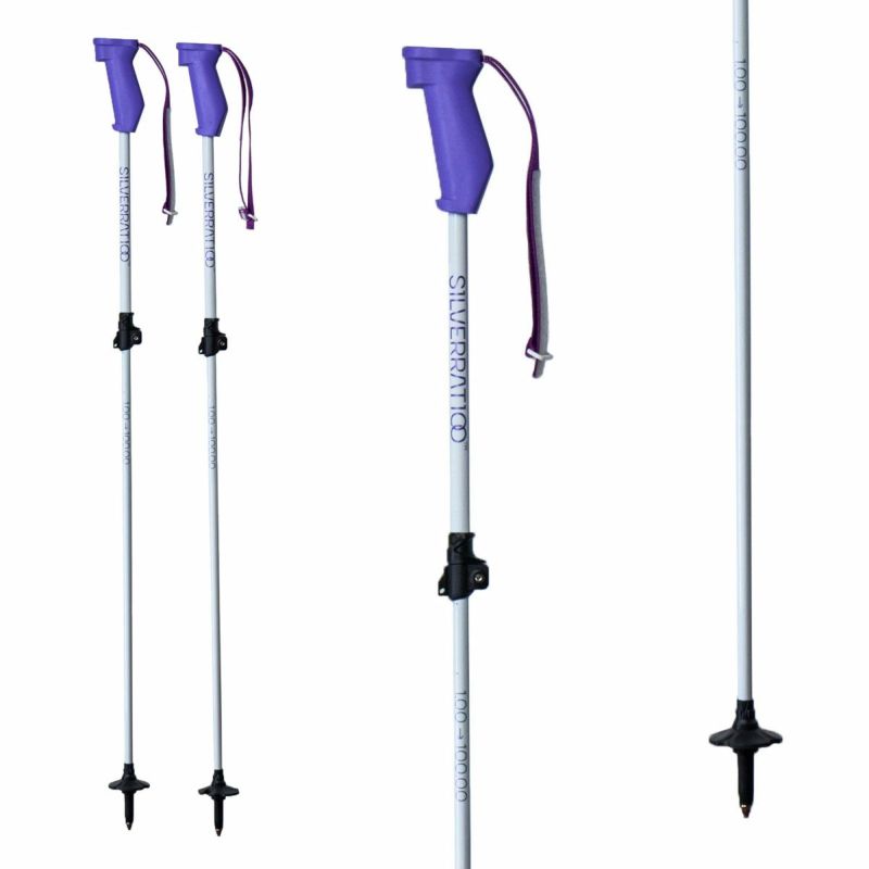 S1LVERRAT1OO シルバーラティオ スキー ポール ストック＜2026