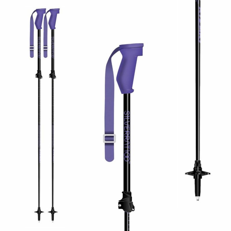 S1LVERRAT1OO シルバーラティオ スキー ポール ストック＜2026