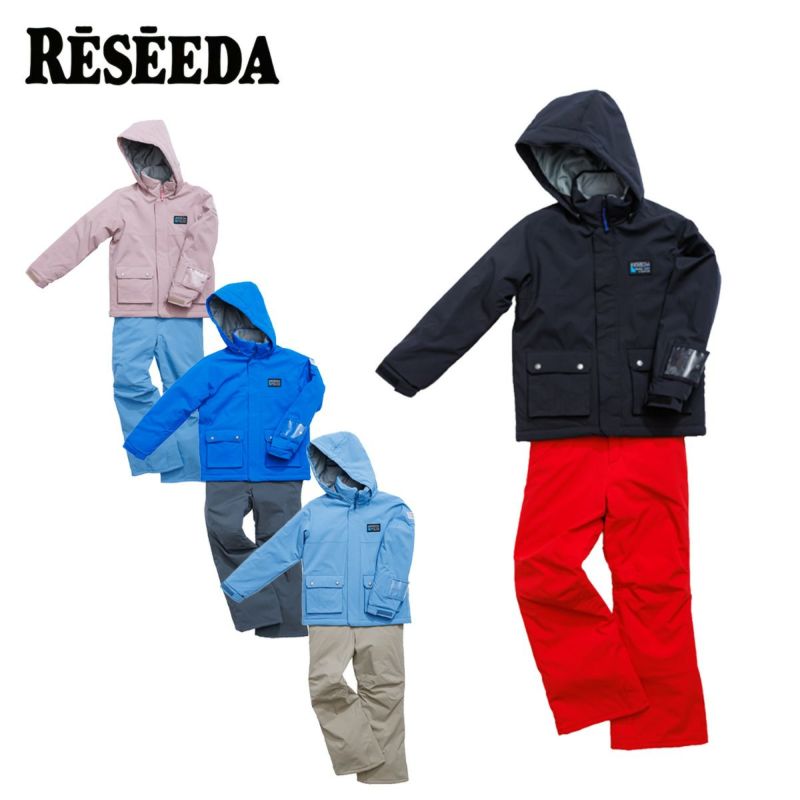 RESEEDA ���Z�[�_  �X�L�[�E�F�A �W���j�A �㉺�Z�b�g��2024��RES76500 / JUNIOR SKI SUIT �X�[�p�[�Z�[��