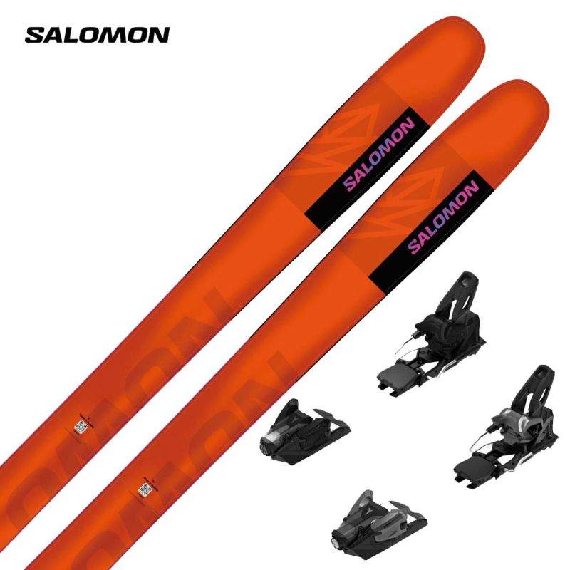 SALOMON �T������ �X�L�[�� �����Y ���f�B�[�X 2025 QST 106 [L47606700] + �A�g�~�b�N STRIVE 14 GW �r���f�B���O �Z�b�g ��t����