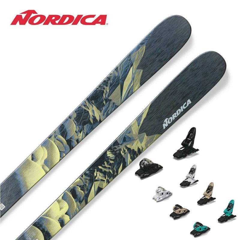 NORDICA スキー板 カラフルデザイン バインディング付き 楽天市場】スキー板 旧モデル（ブランドノルディカ）の通販