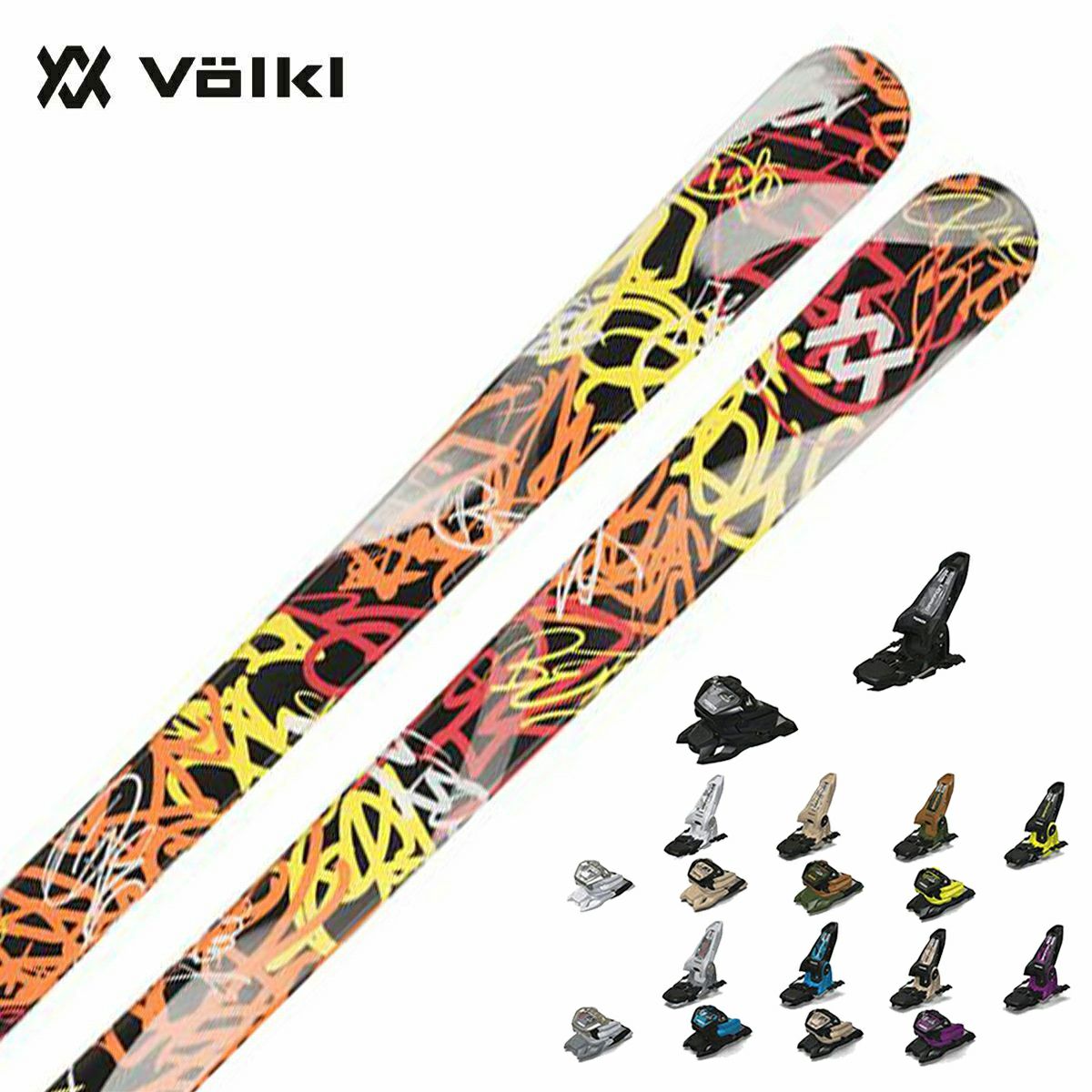 VOLKL �t�H���N�� �X�L�[�� �����Y ���f�B�[�X 2025 REVOLT 81 [V2410162] + �}�[�J�[ GRIFFON 13 �r���f�B���O �Z�b�g ��t����