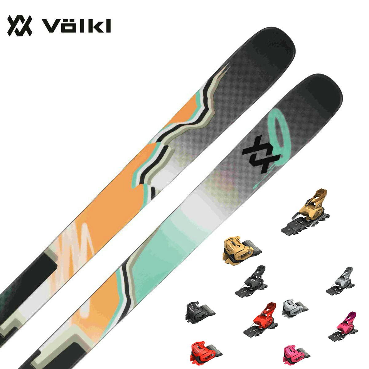 VOLKL �t�H���N�� �X�L�[�� �����Y ���f�B�[�X 2025 REVOLT 84 [V2410156] + �`�����A ATTACK 14 GW �r���f�B���O �Z�b�g ��t����