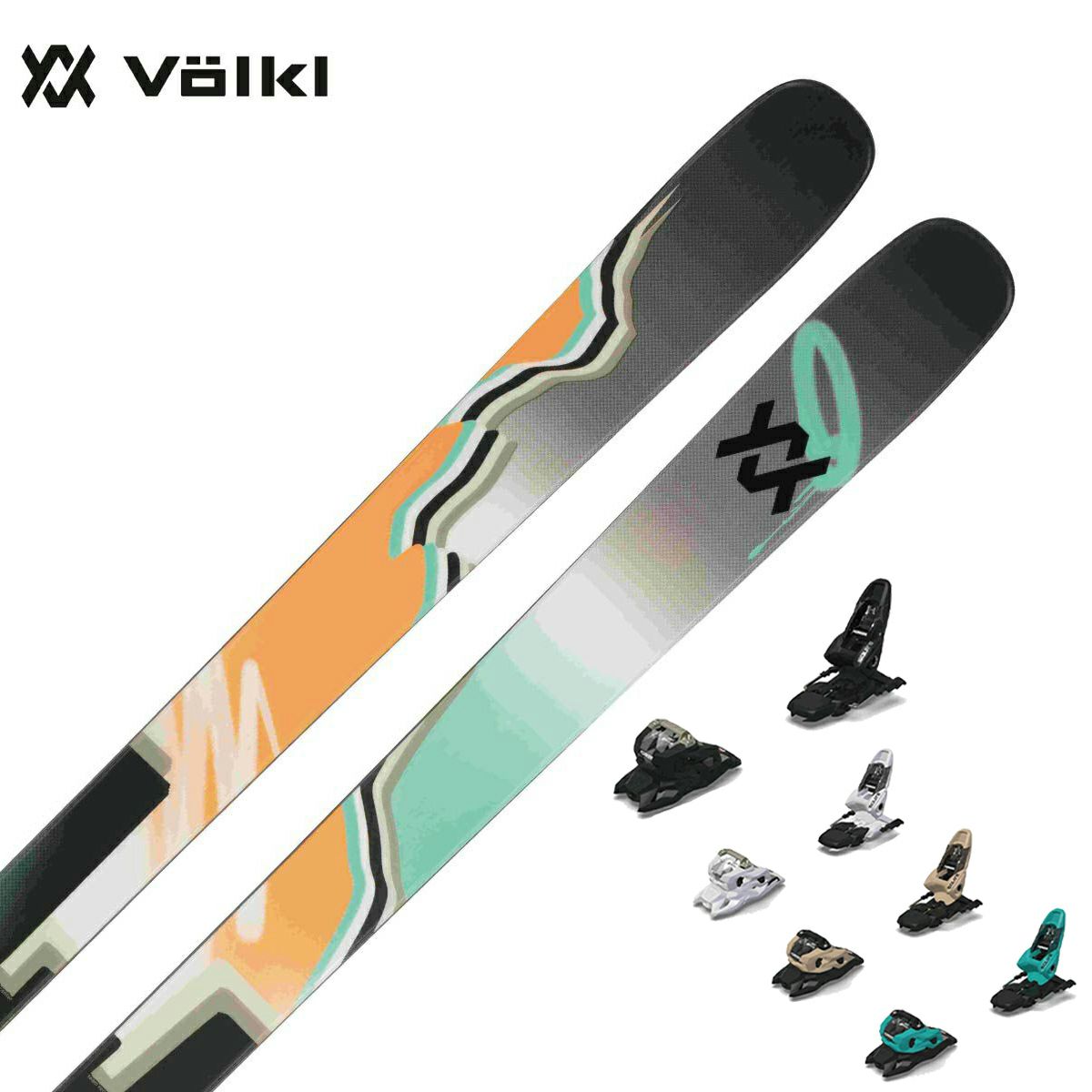 VOLKL �t�H���N�� �X�L�[�� �����Y ���f�B�[�X 2025 REVOLT 84 [V2410156] + �}�[�J�[ SQUIRE 11 �r���f�B���O �Z�b�g ��t����