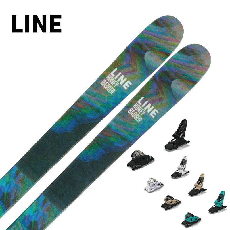 LINE ���C�� �X�L�[�� �����Y ���f�B�[�X 2024 HONEY BADGER [A230300901] + �}�[�J�[ SQUIRE 11 �r���f�B���O �Z�b�g ��t����