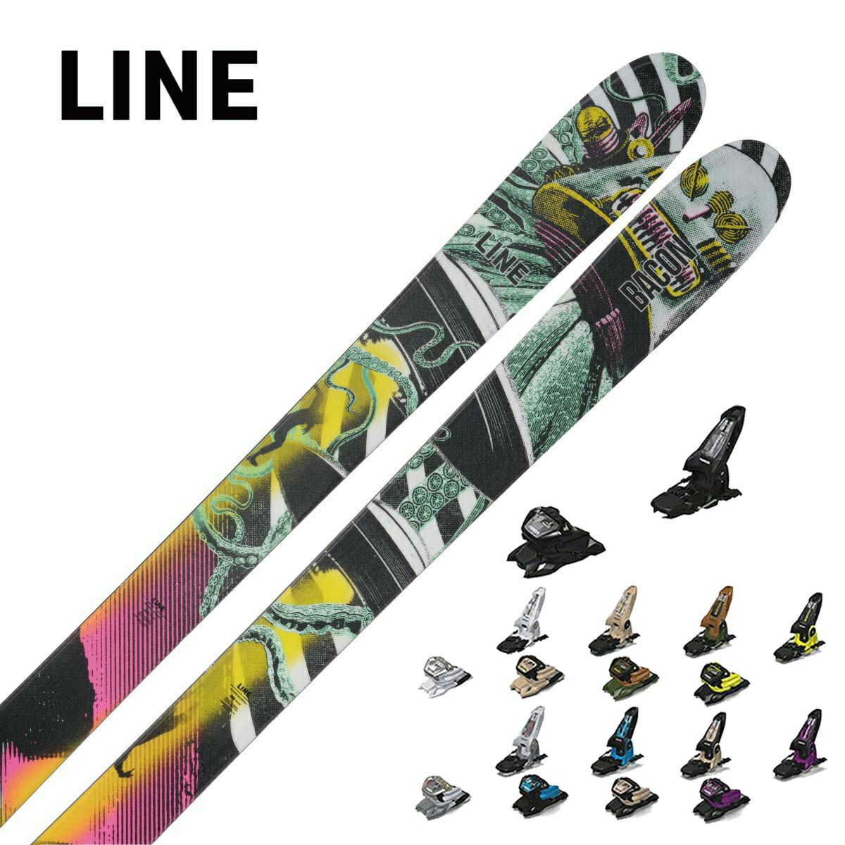 LINE ライン スキー板 メンズ レディース 2025 BACON 108 [LN2401850