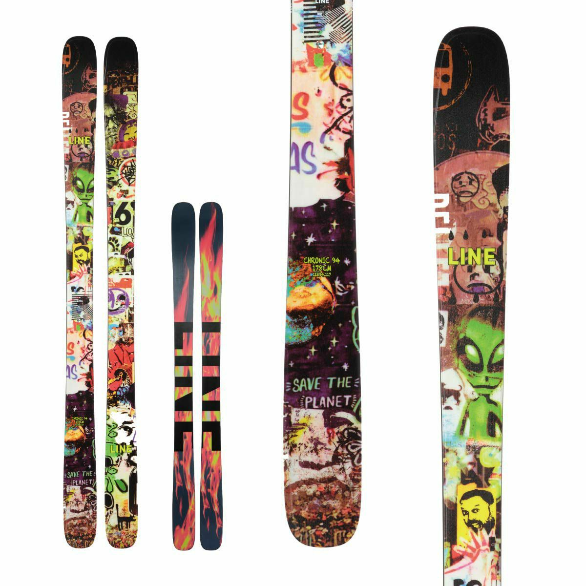 LINE ライン スキー板 メンズ レディース 2025 CHRONIC 94 [LN2401870