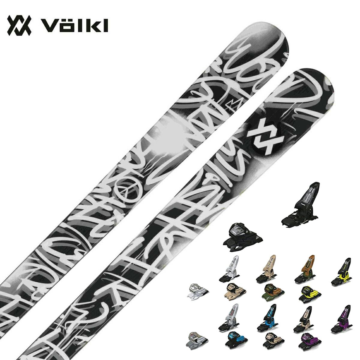 VOLKL �t�H���N�� �X�L�[�� �����Y ���f�B�[�X 2025 REVOLT 86 [V2410160] + �}�[�J�[ GRIFFON 13 �r���f�B���O �Z�b�g ��t����