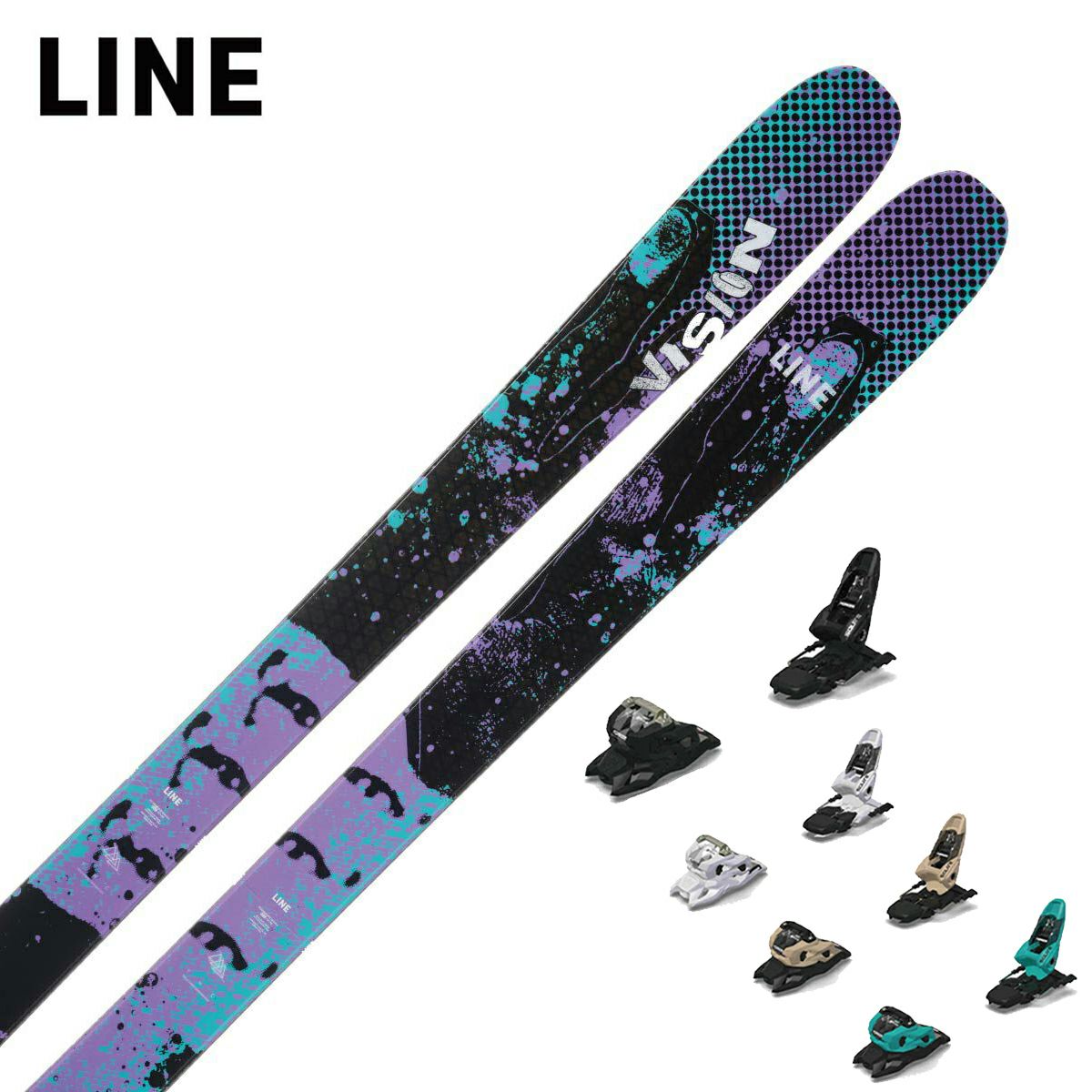 LINE ライン スキー板 メンズ レディース 2025 VISION 96 [LN2401630