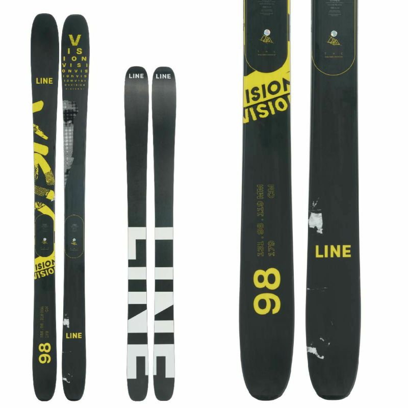 LINE ライン スキー板 メンズ レディース 2024 VISION 98 [A230301201