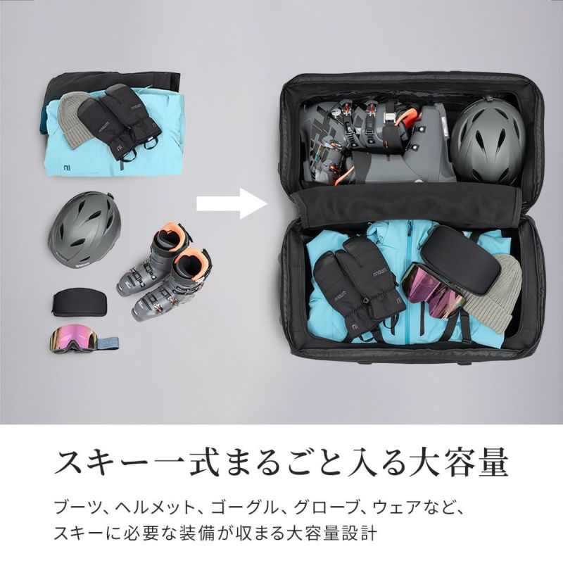 NNOUM ノアム 2026 キャスター付きバック NN25FKCB01 Carry Bag 100L