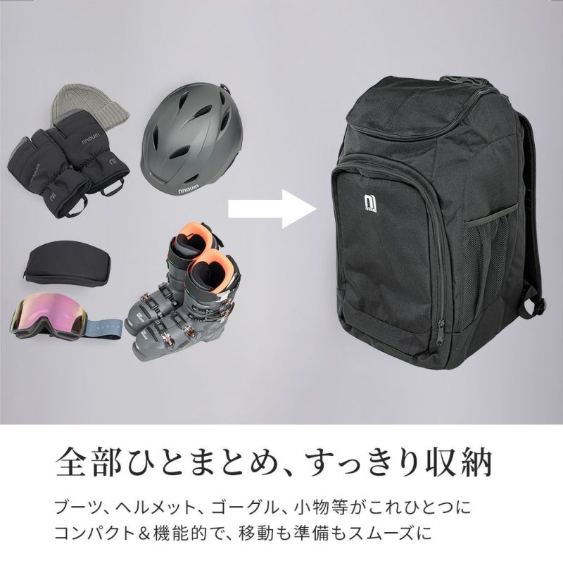 NNOUM ノアム 2026 スキーバッグ バックパック NN25FKHB01 スキー