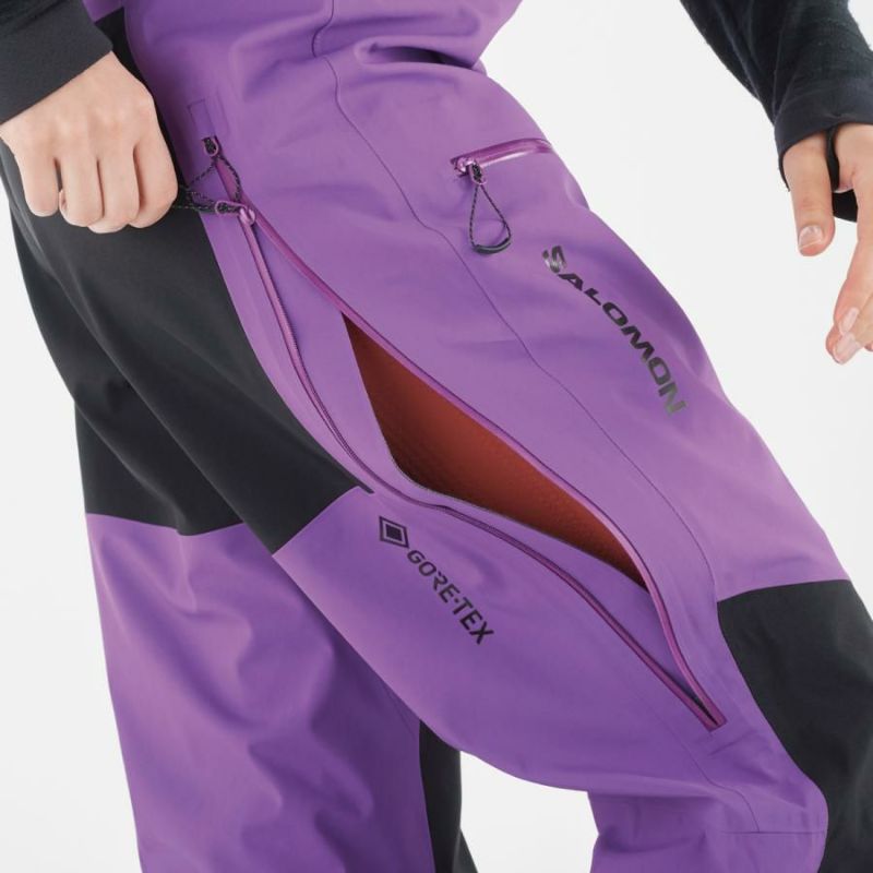 スキーウェア スキーパンツ レディース パンツ SALOMON サロモン＜2024