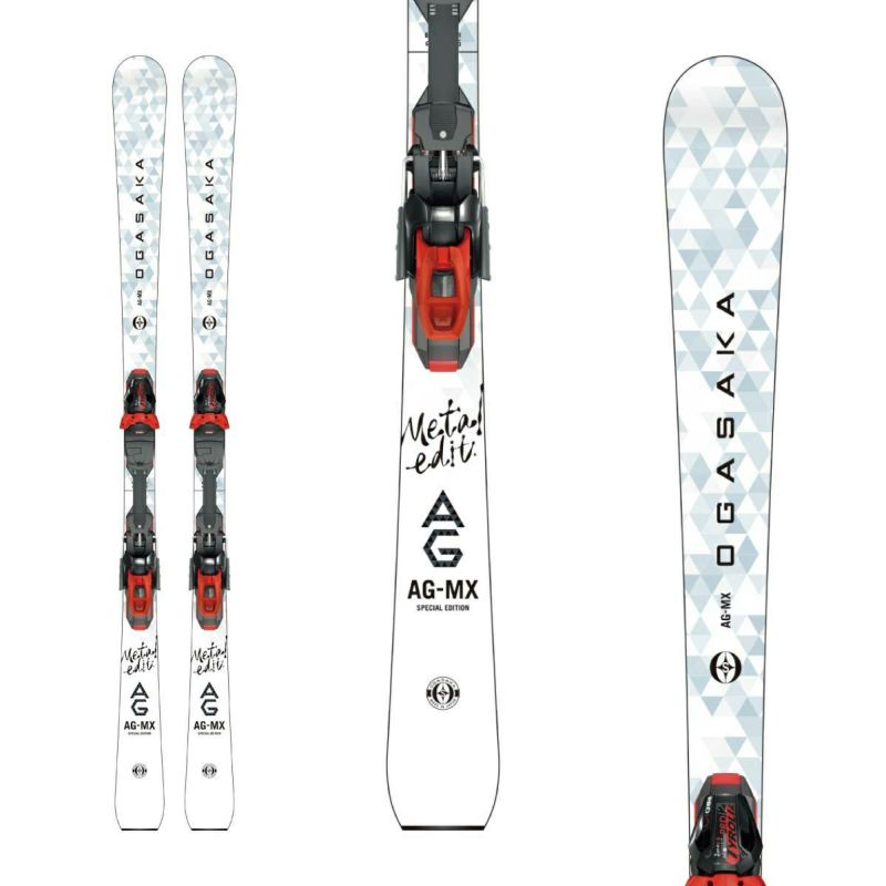 OGASAKA オガサカ スキー板 オールラウンド 2026 AG-MX+PRD12GW
