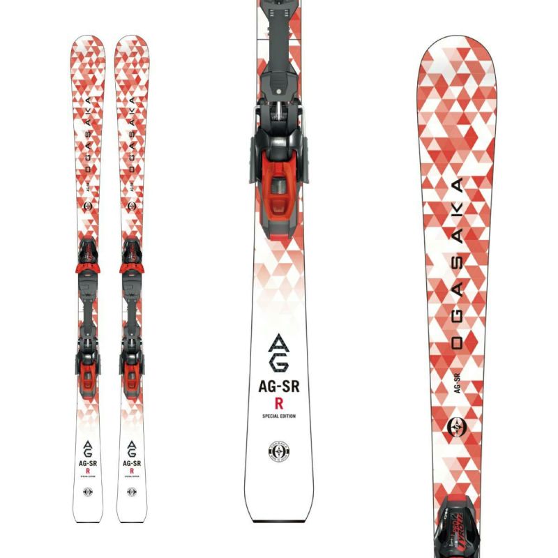 OGASAKA オガサカ スキー板 オールラウンド 2026 AG-SR/R+PRD12GW