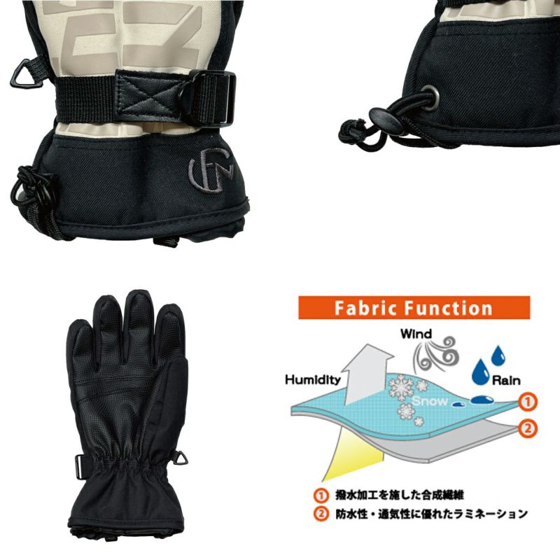 FOR NO SOLUTION 49 フォーノーソリューション49 スキー グローブ