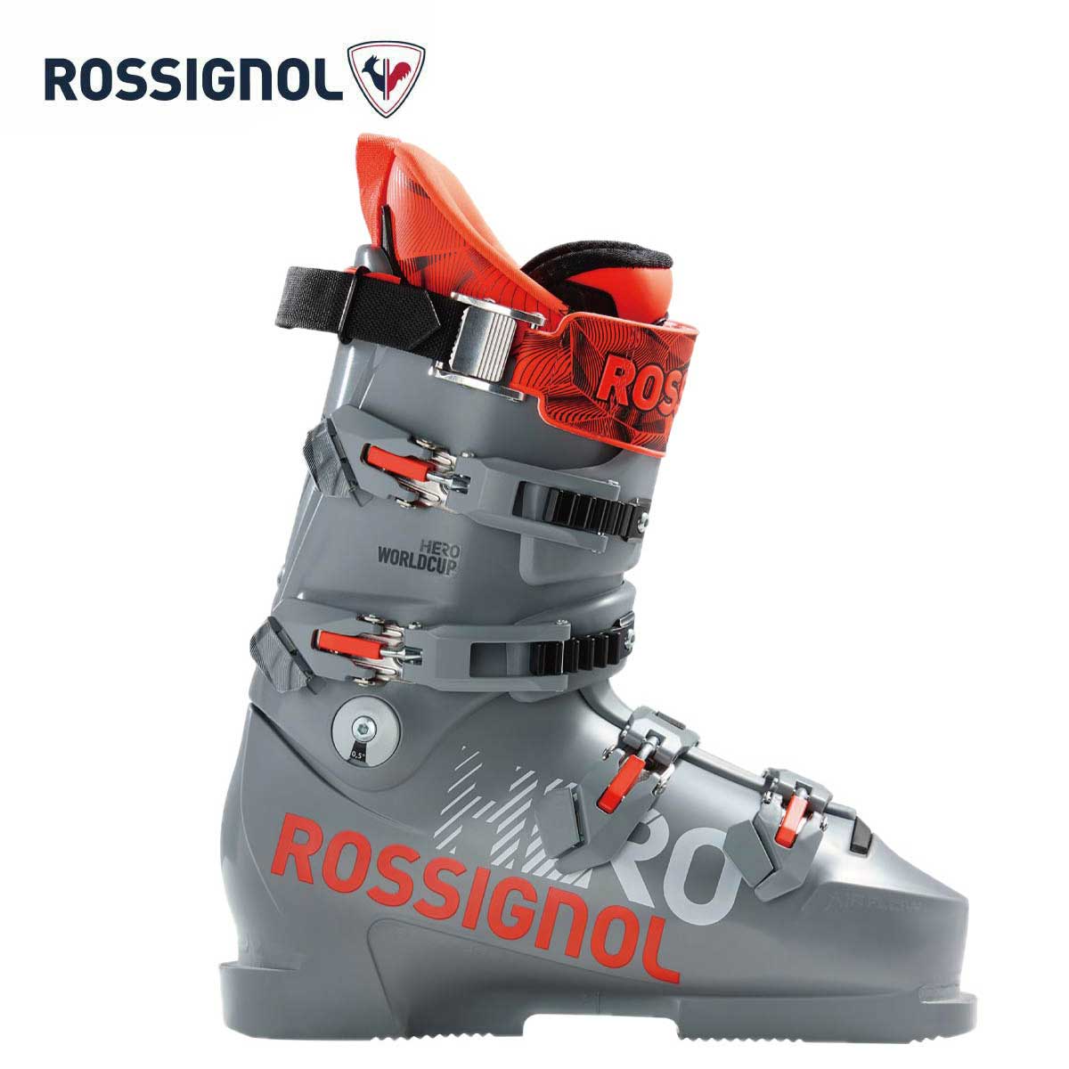 ロシニョール HEROWORLDCOP ZJ + ROSSIGNOL ロシニョール スキーブーツ メンズ レディース ＜2027＞HERO