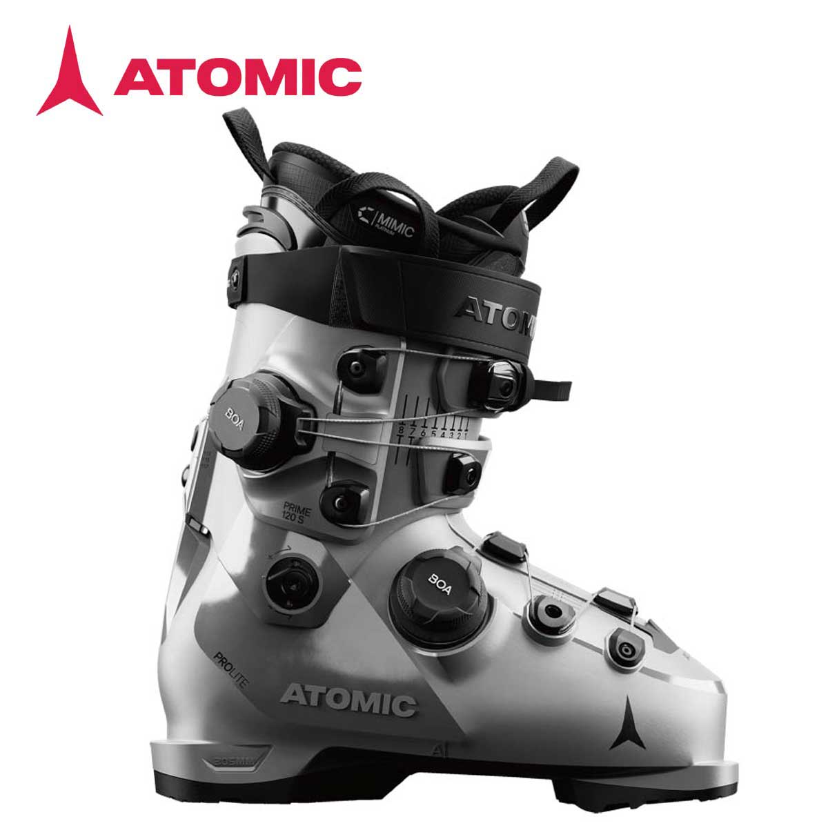 メンテ済 120cm 靴23cm ATOMIC スキーセット ATOMIC アトミック スキーブーツ メンズ レディース＜2027＞NEXUS 120