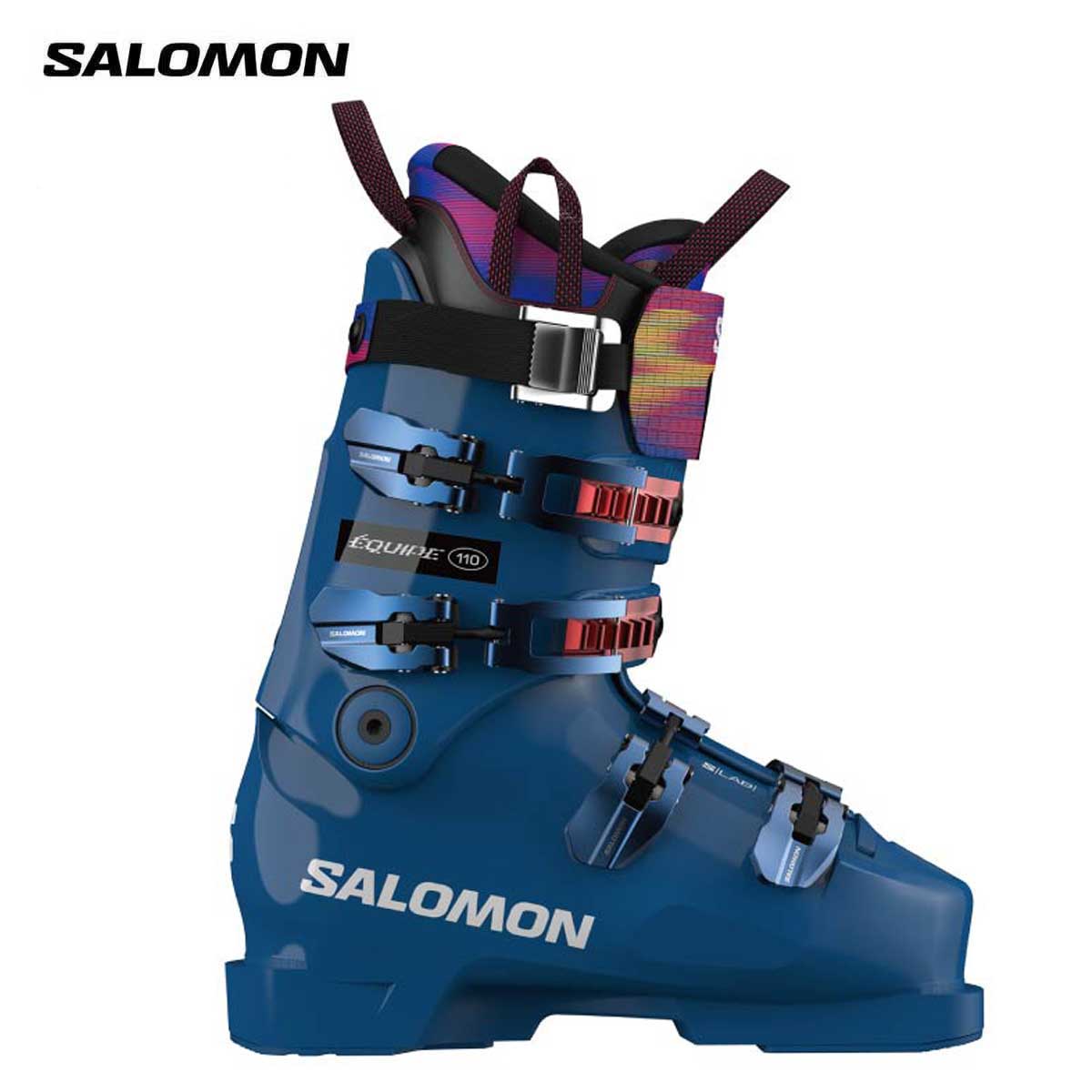 ジュニアスキー　ブーツ　セット EQUIPE 10R 100 SALOMON SALOMON サロモン スキーブーツ メンズ レディース ＜2027＞EQUIPE 110