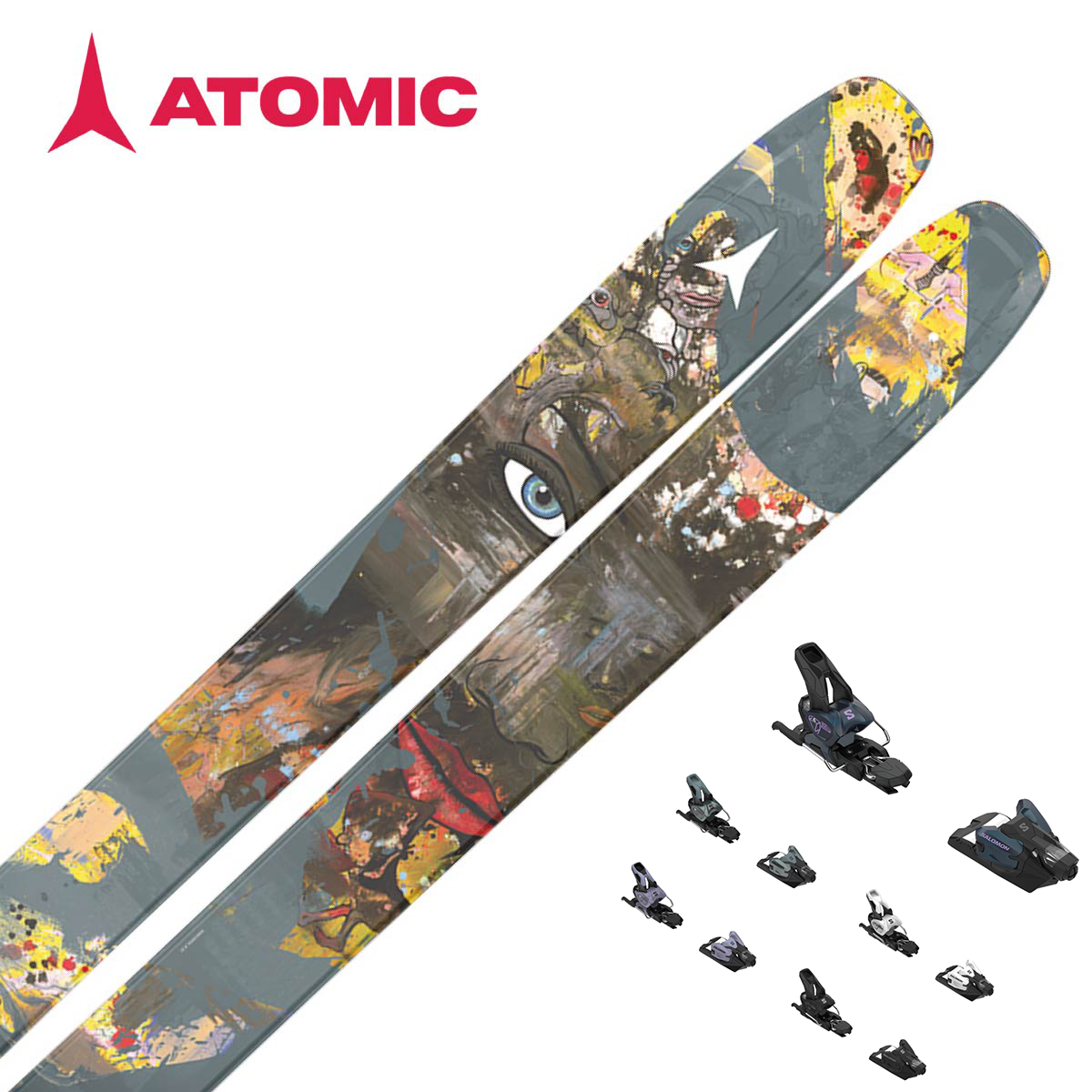 アトミック スキー板 110cm ブーツ 3点セット 21cm ATOMIC ATOMIC アトミック スキーブーツ メンズ レディース＜2027＞HAWX PRIME