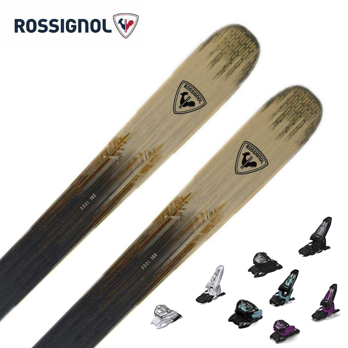 ROSSIGNOL スキー板 スキー板 ROSSIGNOL ロシニョール ＜2024＞ BLACKOPS 92[RALMN01] 【板